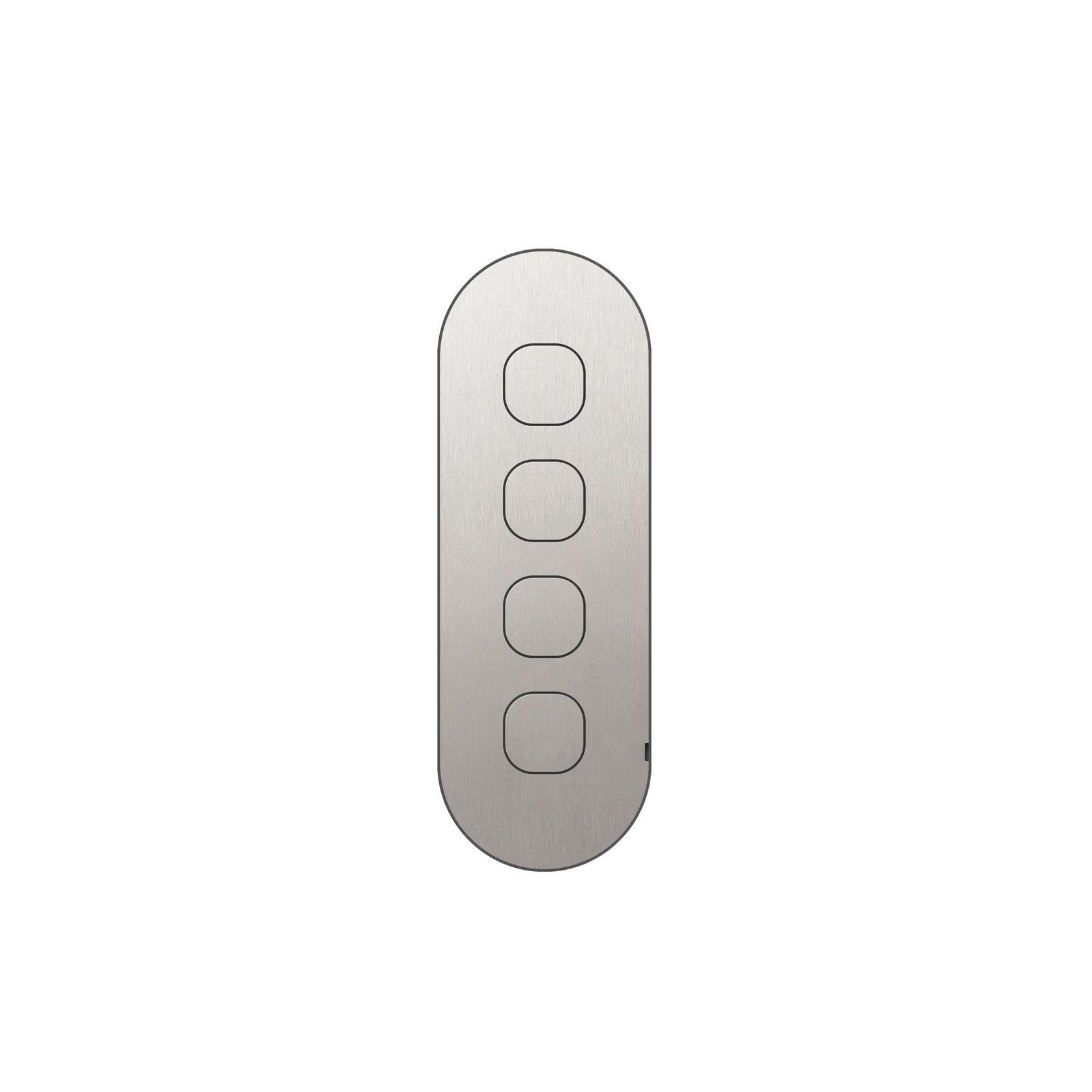 13 Carbon 4 Gang Switch Grid Faceplate gallery detail image
