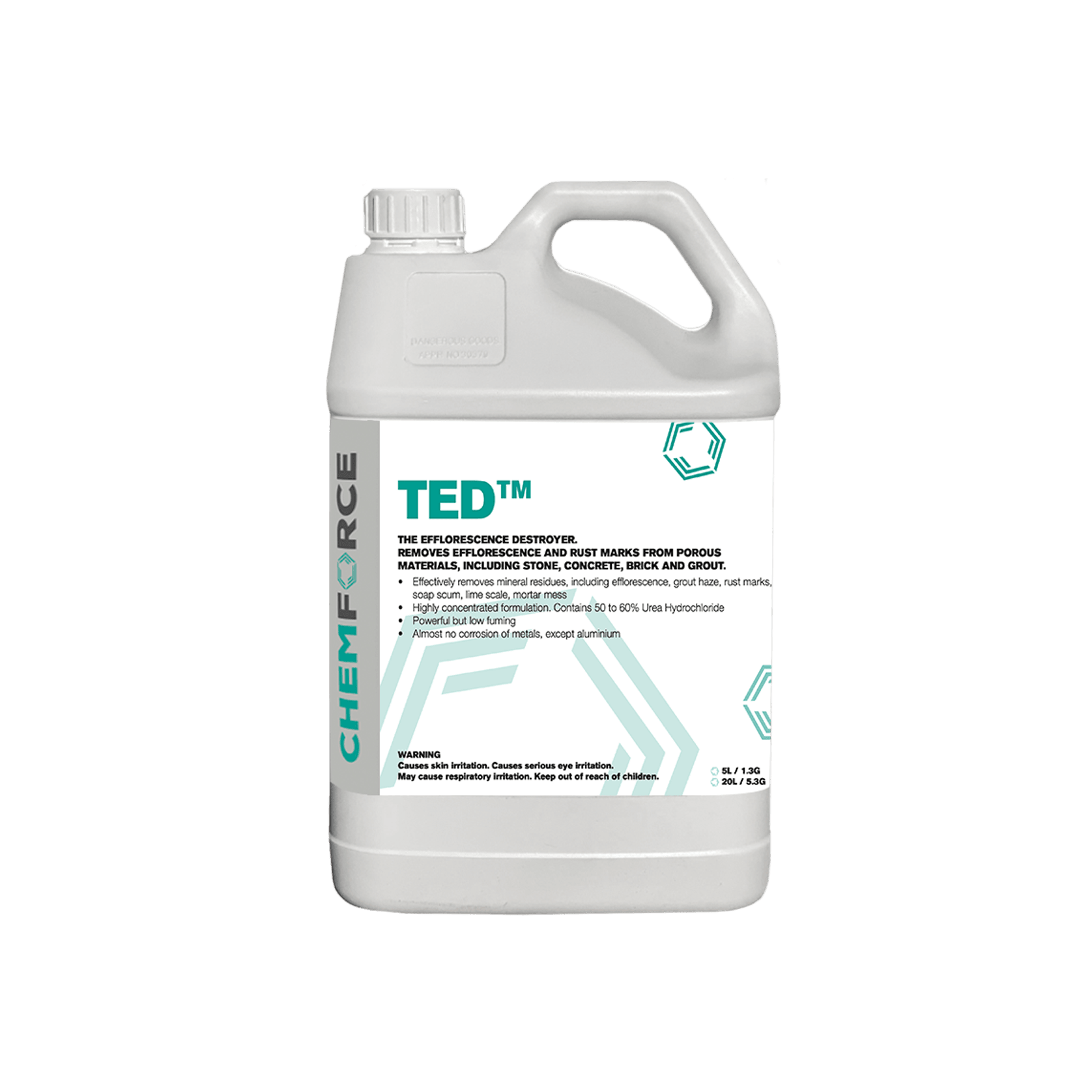 Ted - The Efflorescence Destroyer - 5 Litre gallery detail image