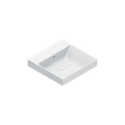 Zero 50 Basin No Taphole Gloss White gallery detail image