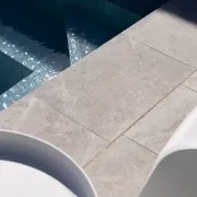 Tundra Light Sandblasted Limestone Pool Coping gallery detail image