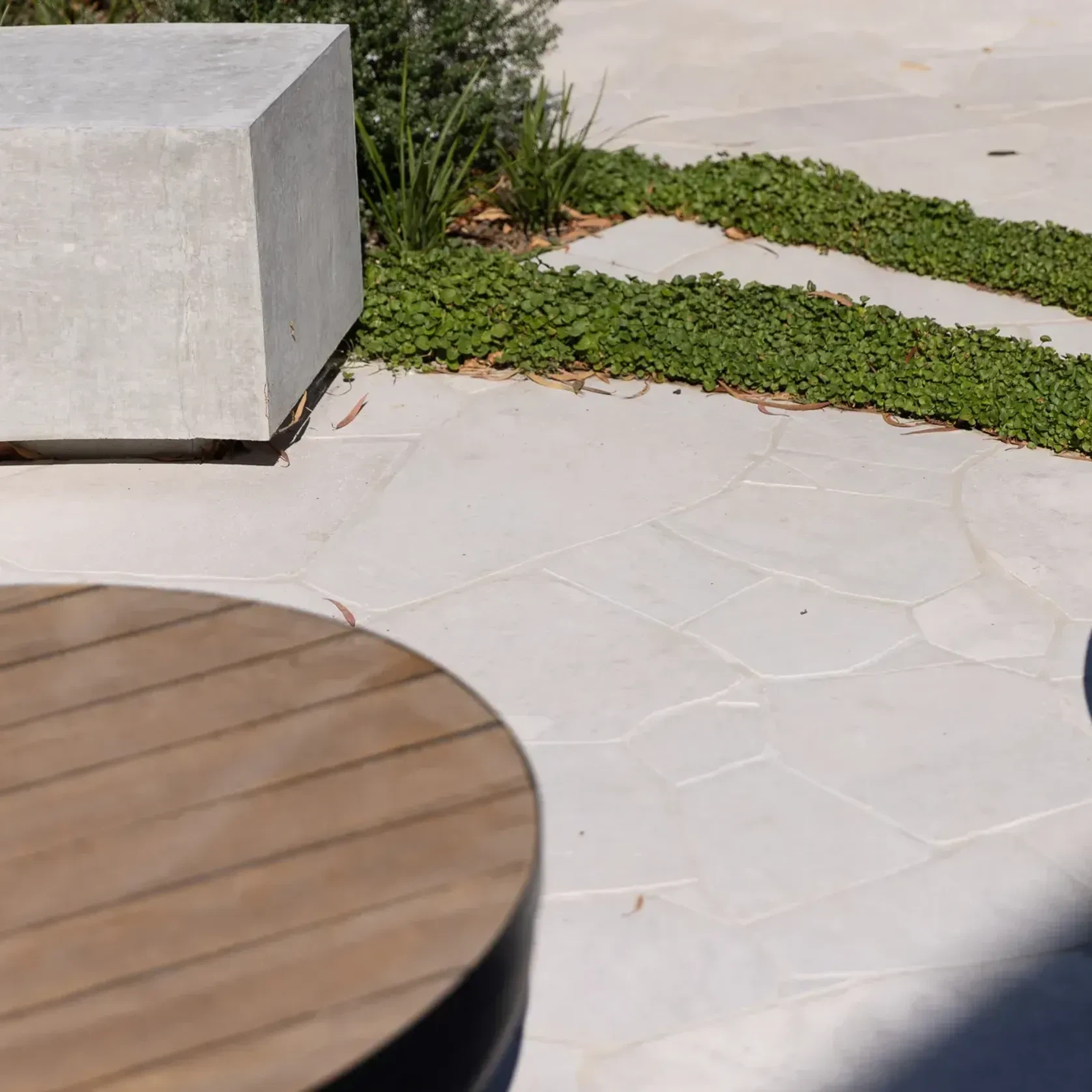 Tallin Grey Limestone Crazy Paving gallery detail image
