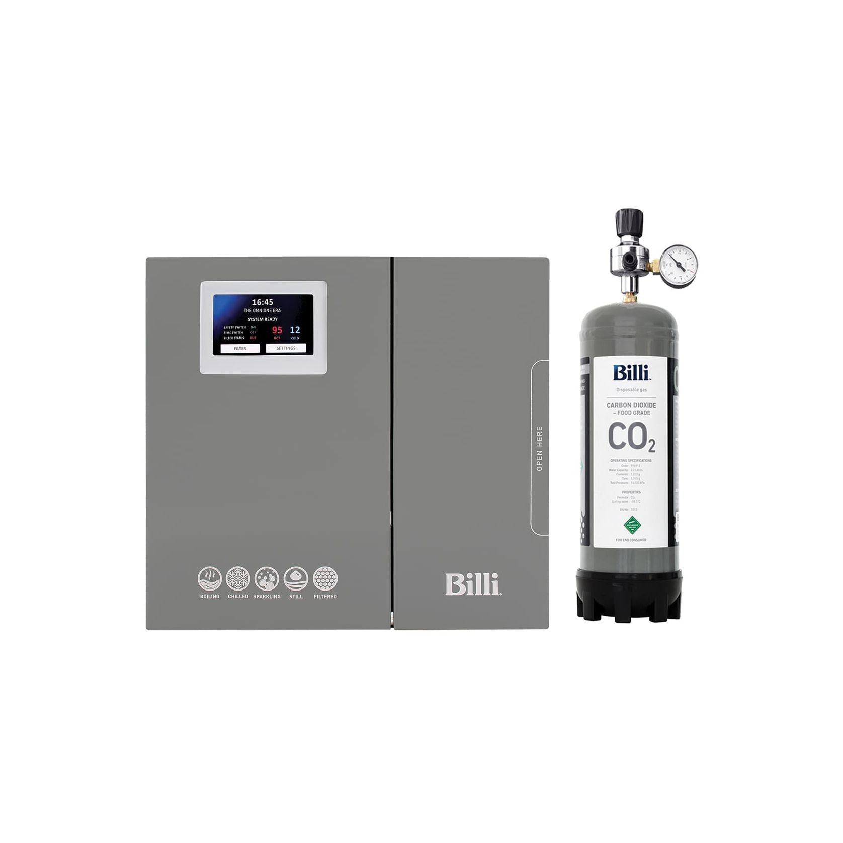 Billi OmniOne Pro20 with Gooseneck Multifunction Mixer Tap gallery detail image