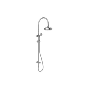York Twin Shower With Metal Hand Shower Chrome gallery detail image