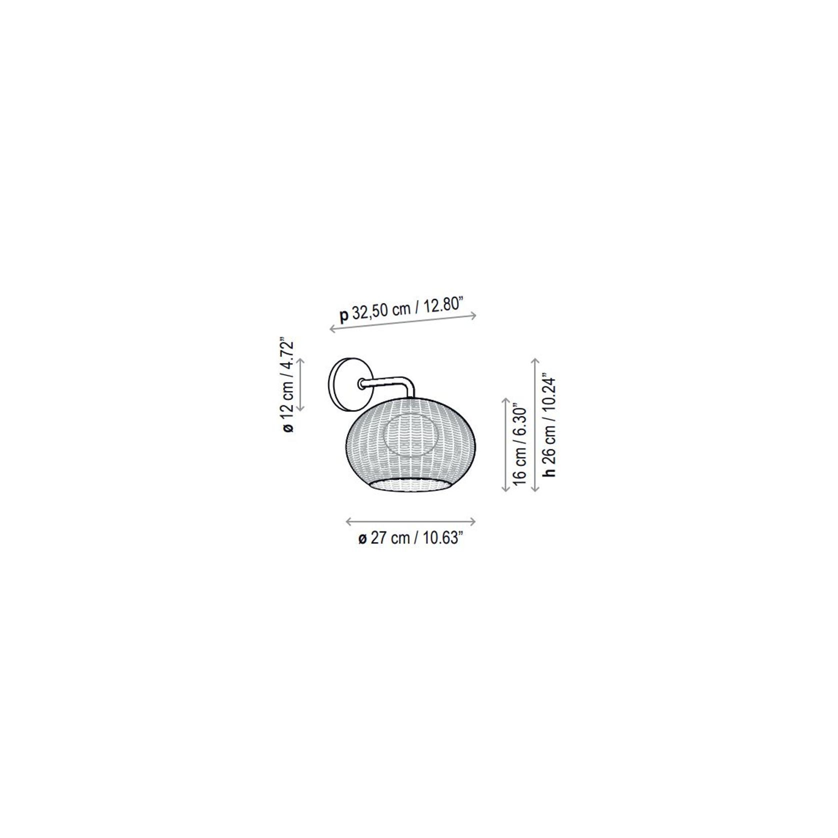 Garota A01 Wall Light gallery detail image