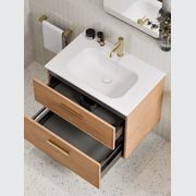 LINEARE 750 DOUBLE DRAWER VANITY | AXEL DRAWER FRONT gallery detail image