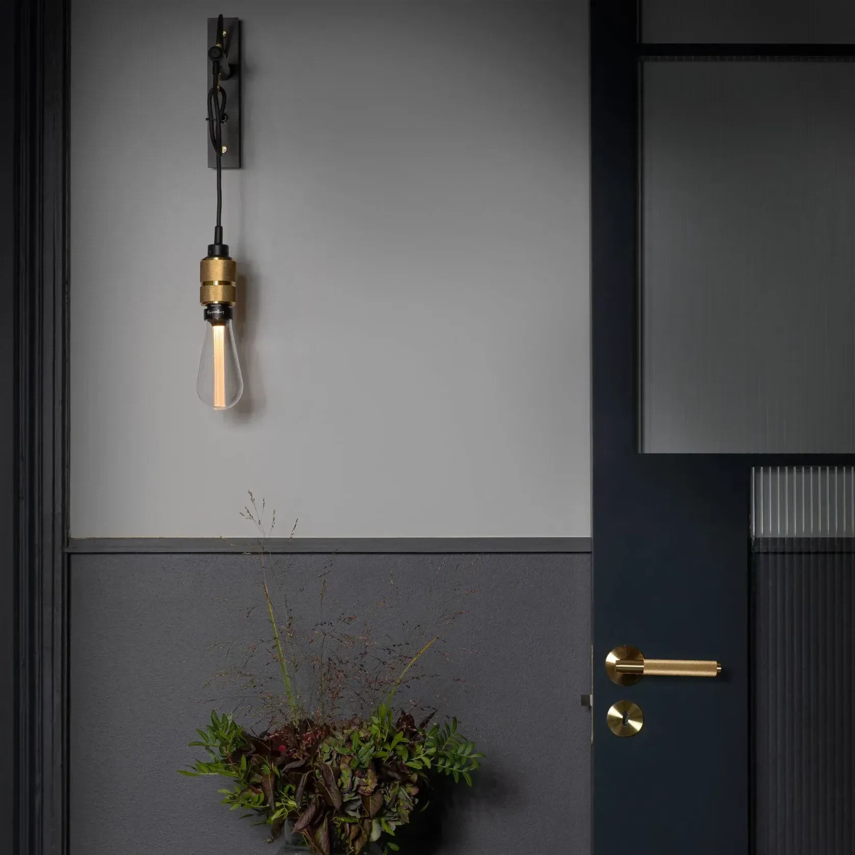 Hooked Wall Light - Nude gallery detail image