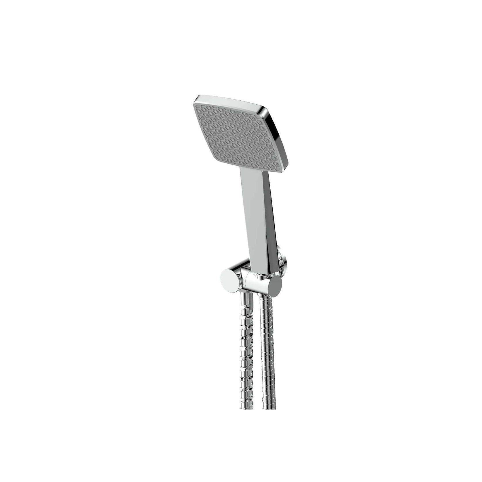 Glide Syntra Rainboost Handshower w/Wall Outlet Bracket gallery detail image