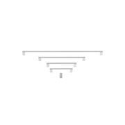 Palm Beach Knurled Kitchen Cabinet Handles gallery detail image