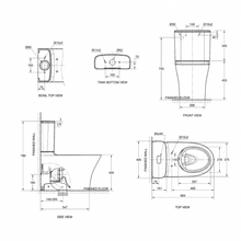 Signature Hygiene Rim CCBTW - Back Inlet with CrystaSleek Seat gallery detail image