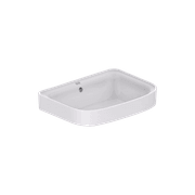 Loven 500 Semi Inset Basin - No Tap Hole - Overflow gallery detail image