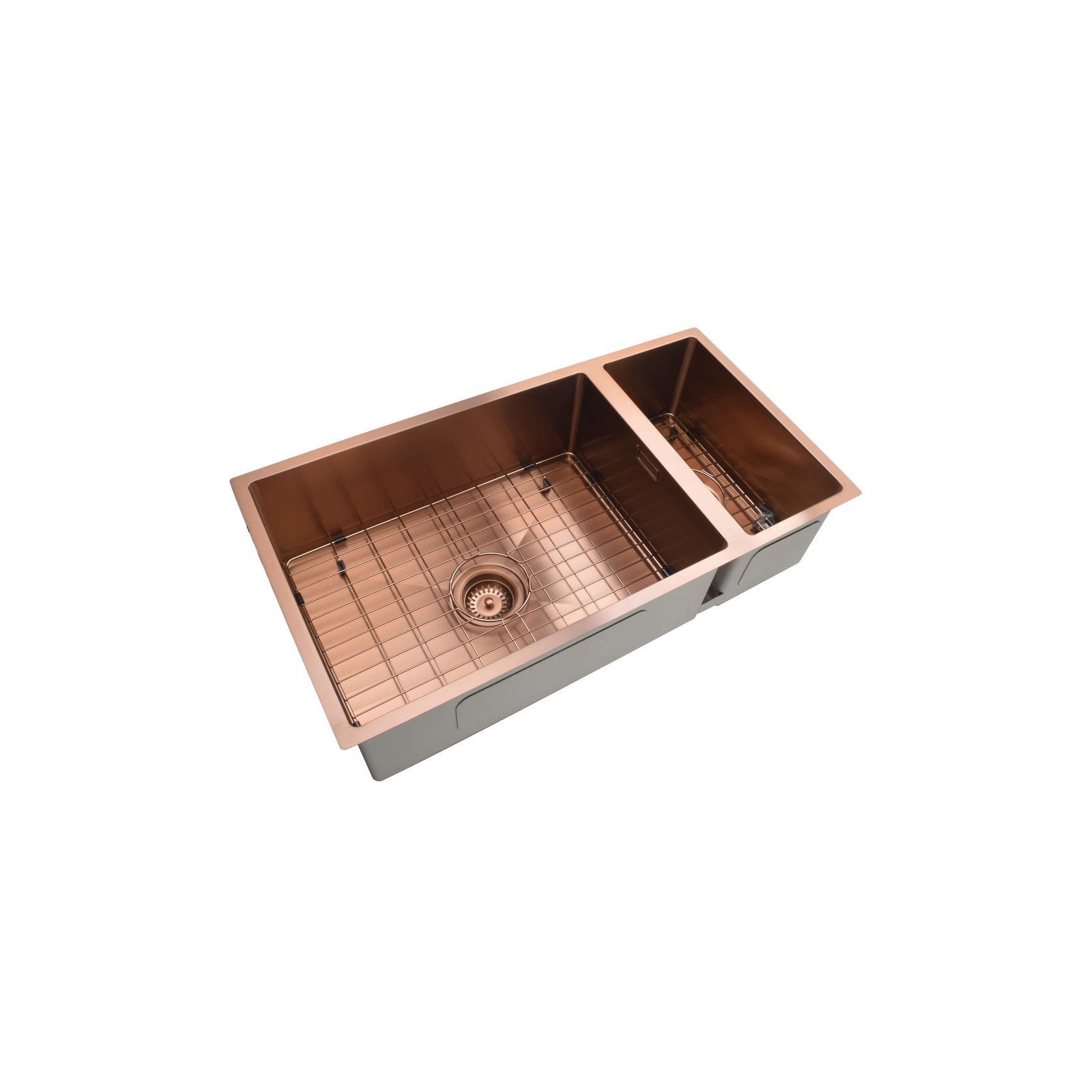 Code Aspen Double Bowl Pvd 304 Stainless Steel Sinks gallery detail image