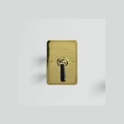 The Water Monopoly - Rockwell Single Lever Shower Mixer With Pressure Balance Valve & Metal/Coloured Lever Tap gallery detail image