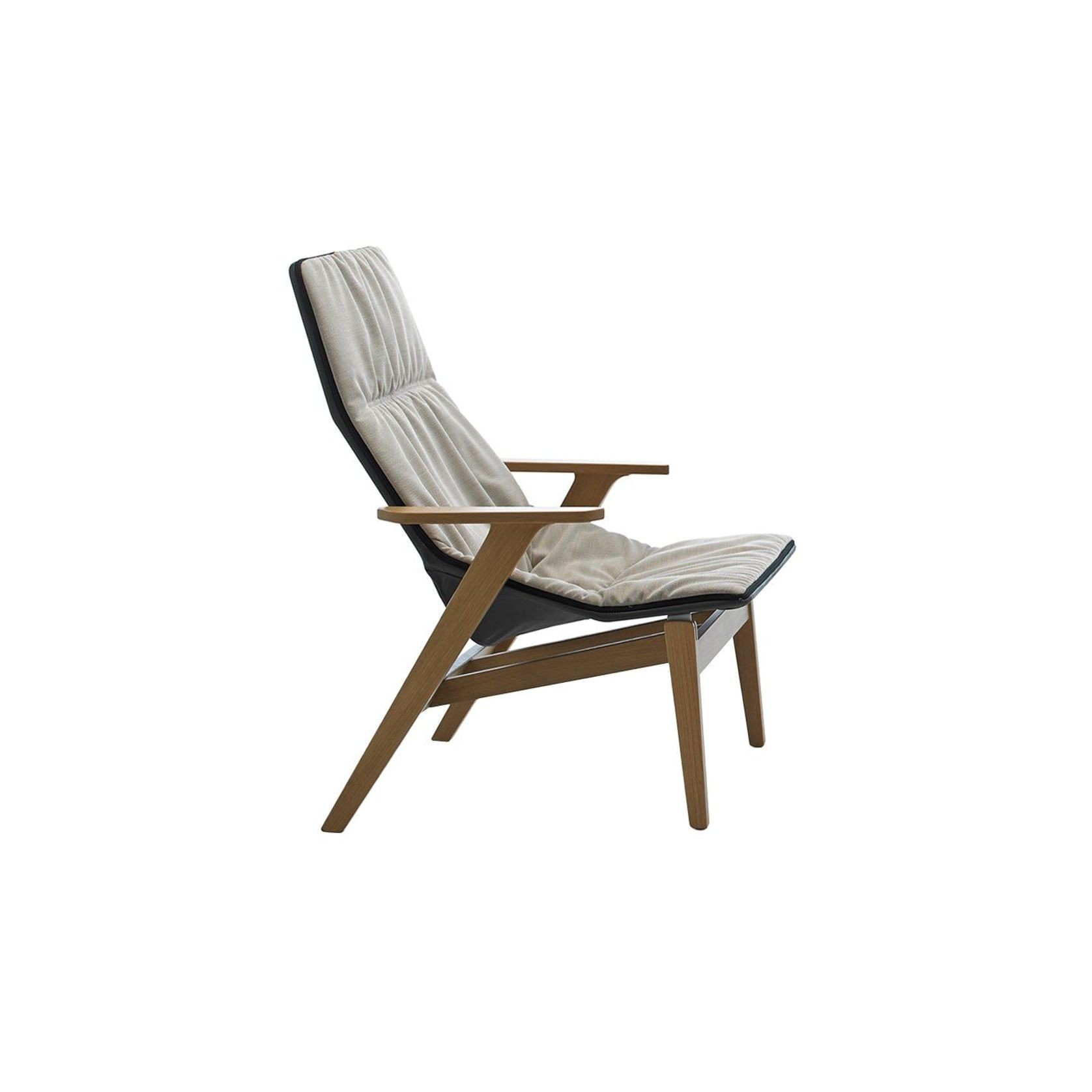 Ace Armchair - Wooden Base with Arms gallery detail image
