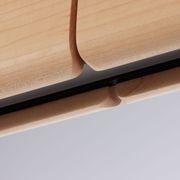 Array Pendant | American Oak - Black gallery detail image