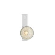 Fizi Single Ball Flat Wall Sconce gallery detail image