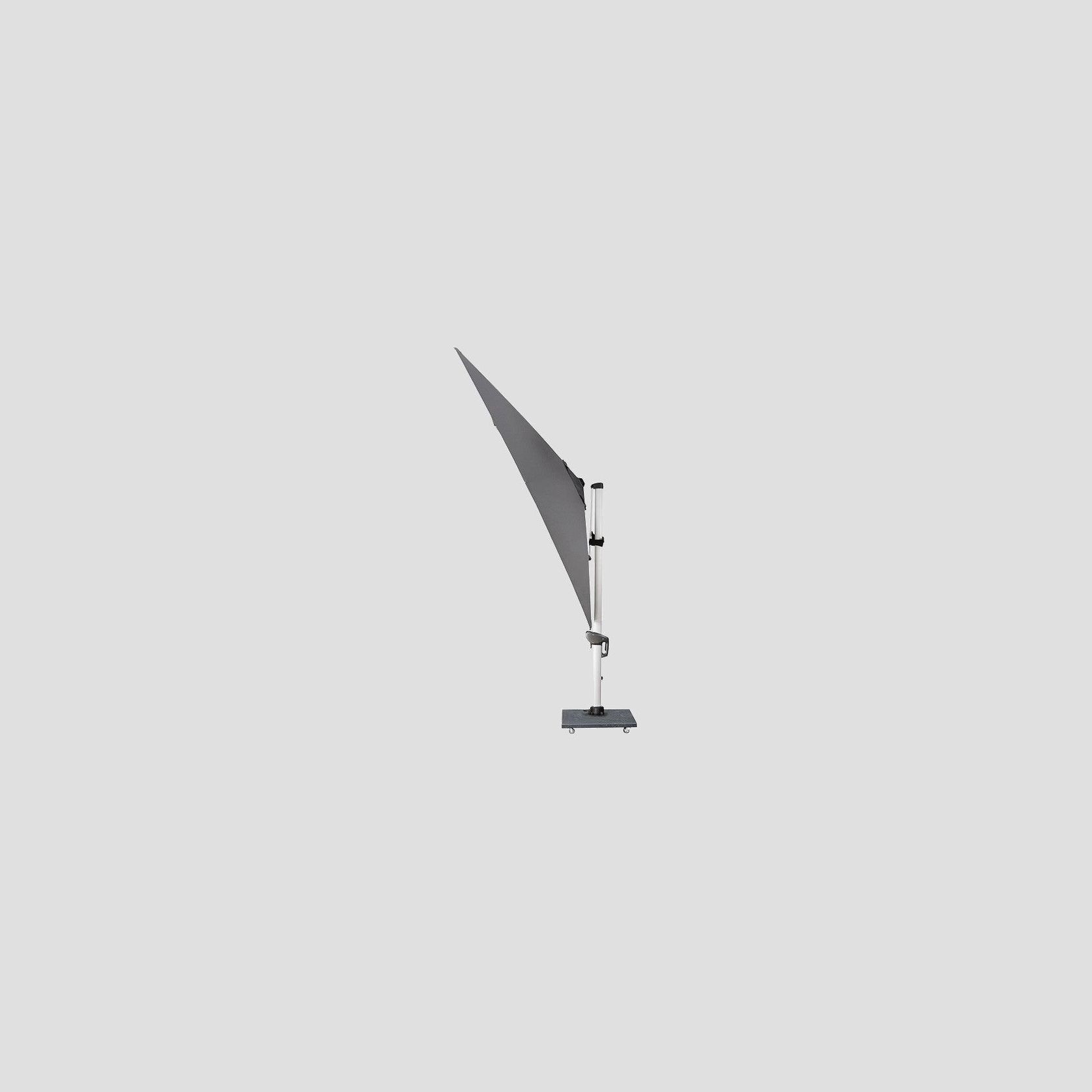 Aspen Cantilever Umbrella - Charcoal Grey - 2.5M / 3M gallery detail image