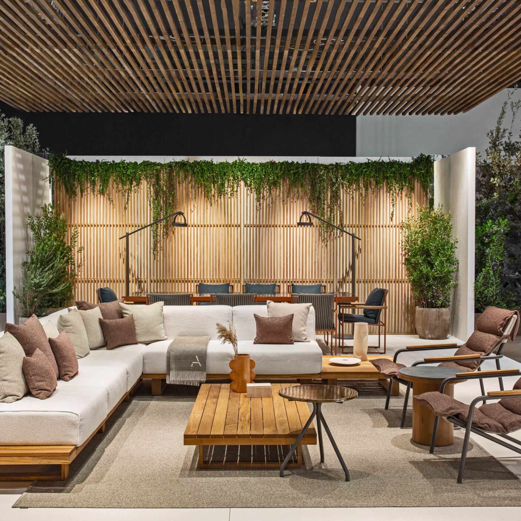 Loto Outdoor Lounge Chair by Atmosphera gallery detail image