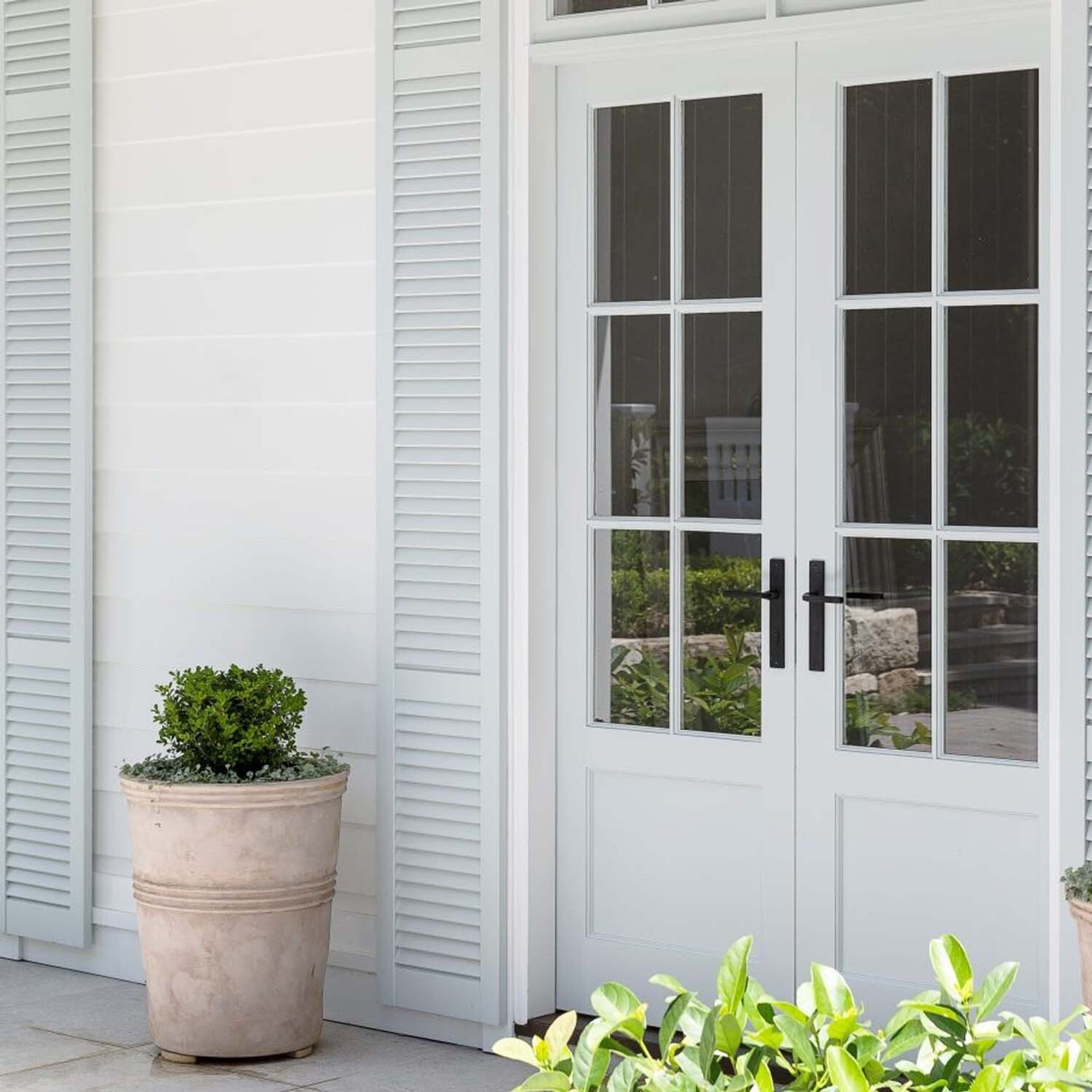 Iver Annecy Door Lever on Stepped Backplate Privacy Brushed Chrome 12244P85 - Customise to your need gallery detail image