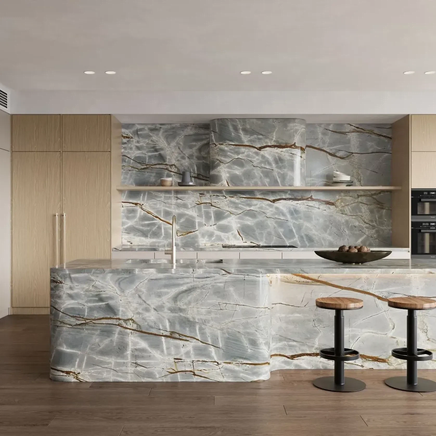 Blue Sky Quartzite Benchtop gallery detail image