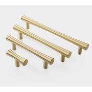 Manly Tapered Solid Brass Kitchen Handles gallery detail image