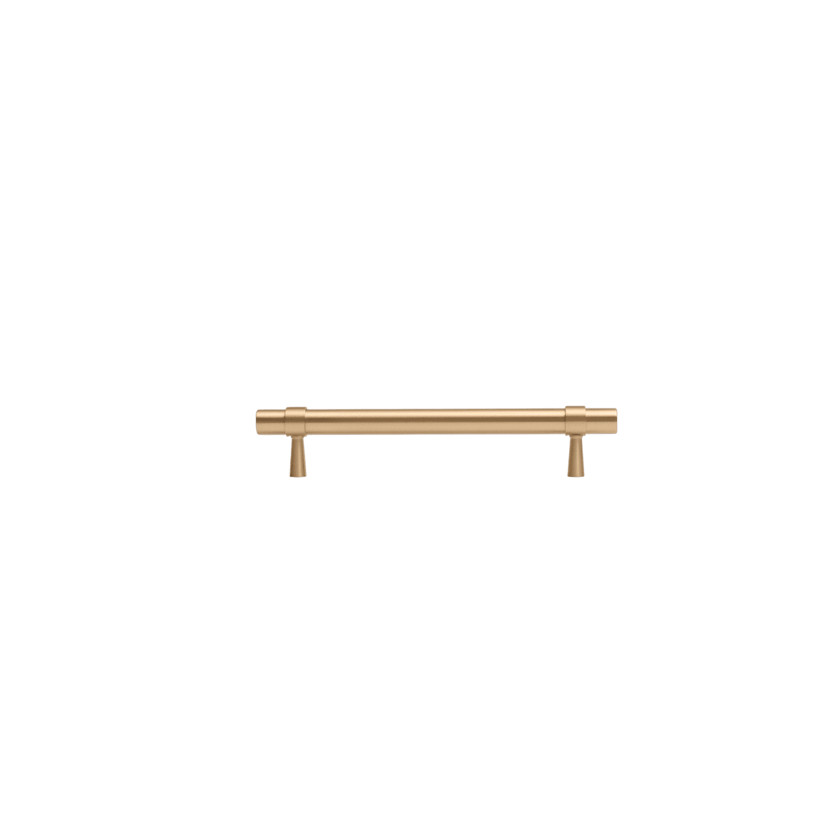 KT&CO Kitchen drawer handles Brushed brass/ Aged brass Mildura gallery detail image