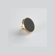 Leather and Solid Brass Drawer Handles gallery detail image