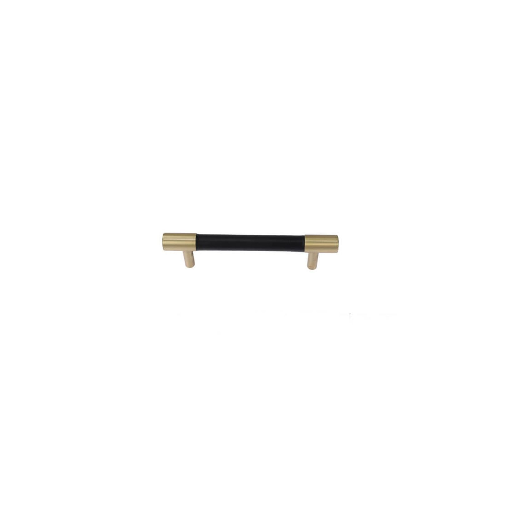Leather and Solid Brass Drawer Handles gallery detail image