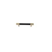 Leather and Solid Brass Drawer Handles gallery detail image