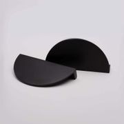 Albany Luna Half Moon Solid Brass Pull Handles gallery detail image