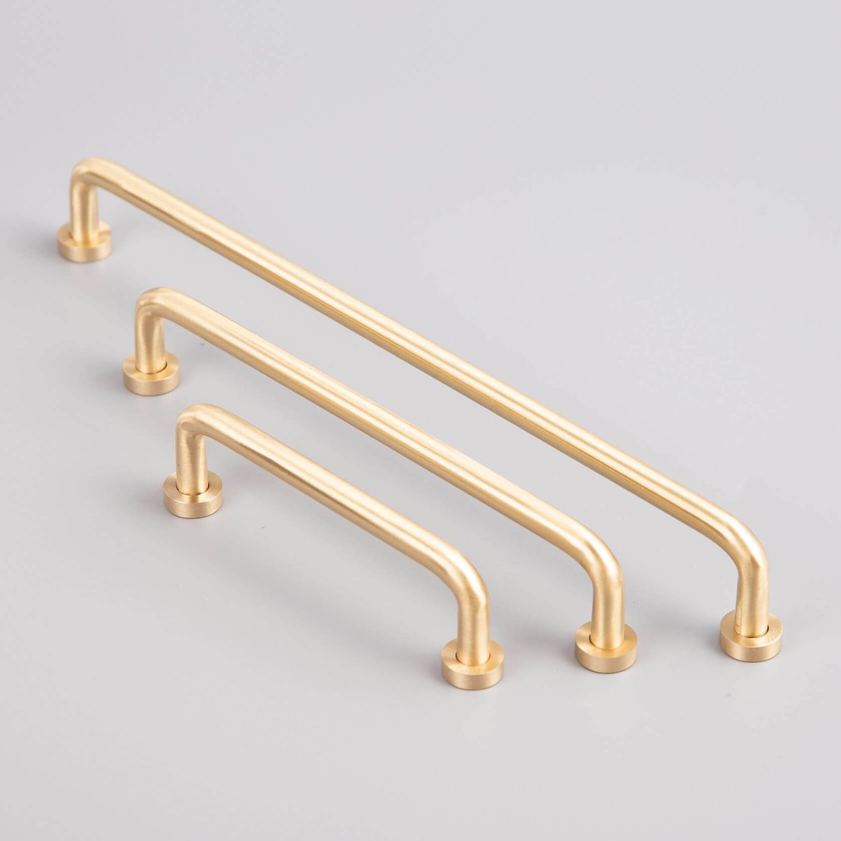 Solid Brass Cabinet Bar Pull Handles gallery detail image