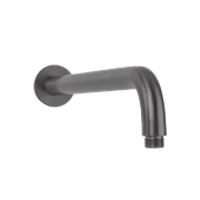 Mira Brushed Gunmetal Curved Shower Arm gallery detail image