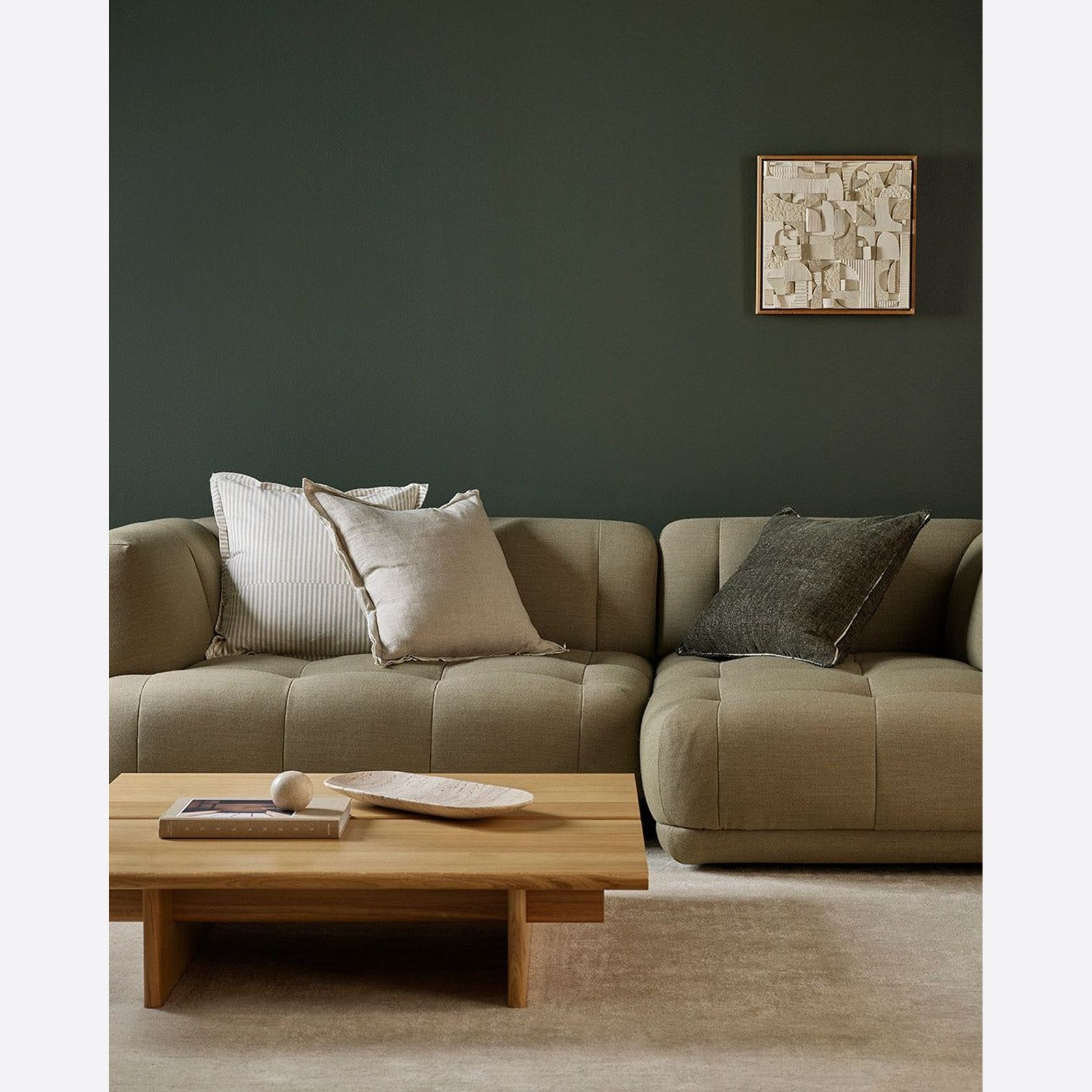 Baya Linden Cushion - Linen gallery detail image