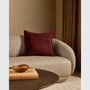Baya Stria Cushion - Merlot gallery detail image