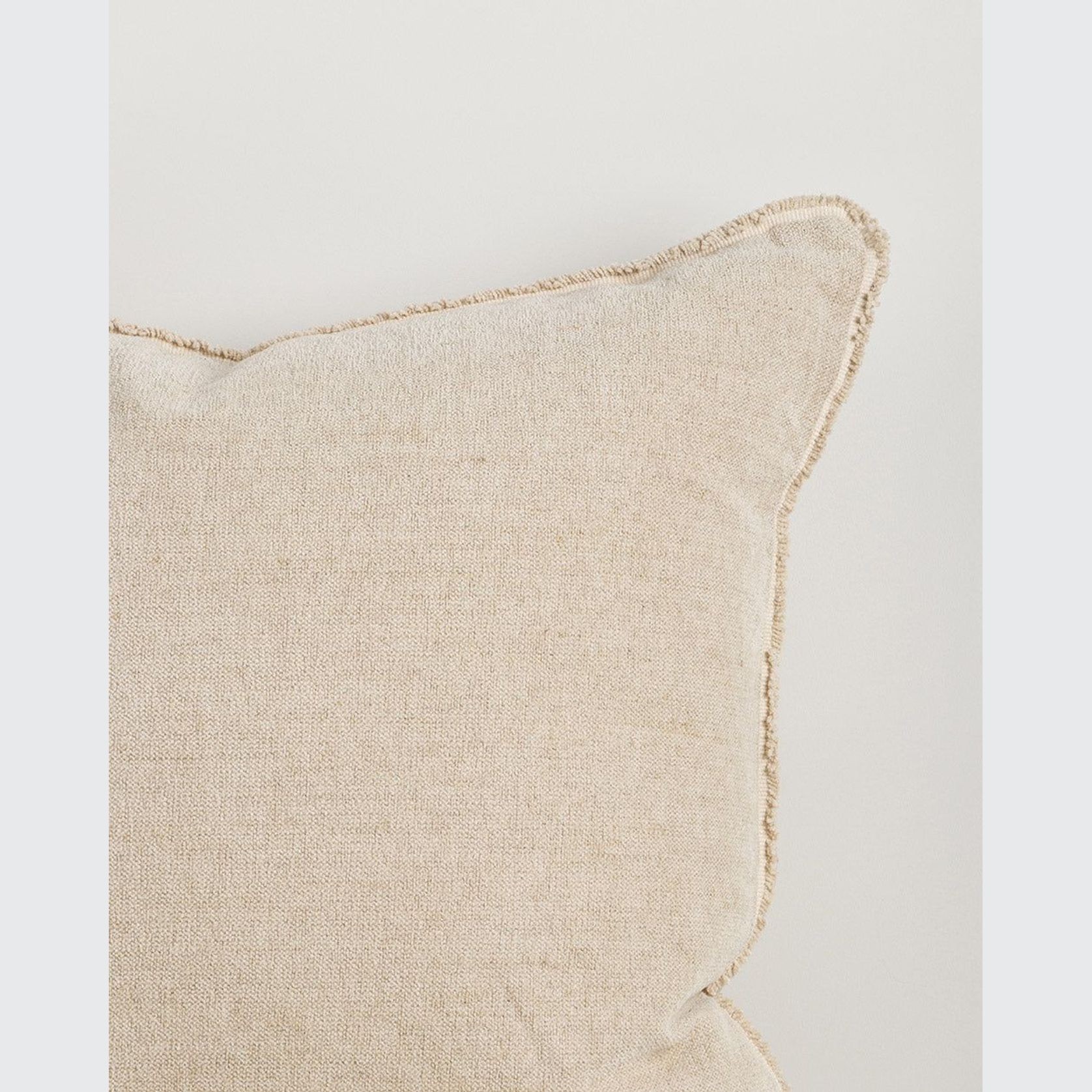 Baya Sutton Cushion - Oat gallery detail image