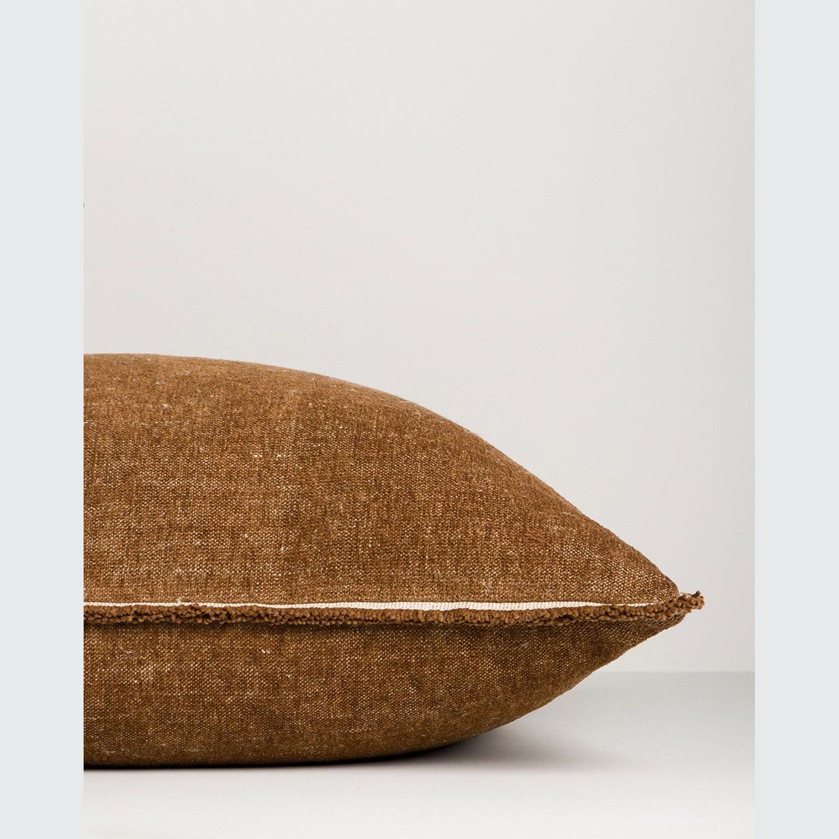 Baya Sutton Long Lumbar Cushion - Praline gallery detail image