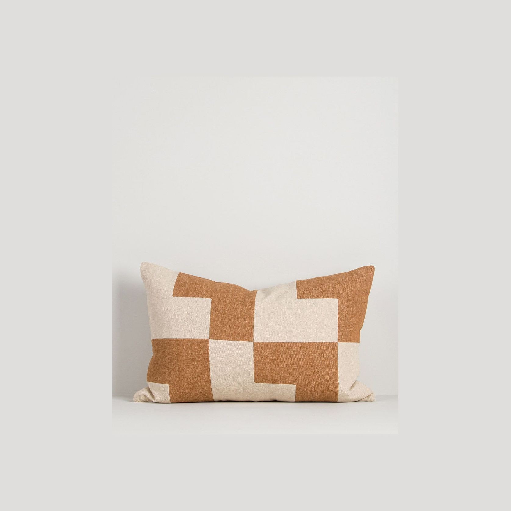 Kiln Cushion Oat/Caramel gallery detail image