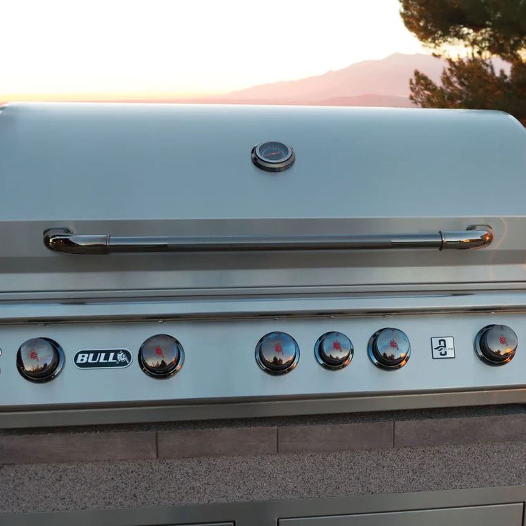 Bull Brahma Elite 97cm Drop In Grill - Head Only gallery detail image