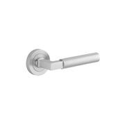 Iver Berlin Door Lever Handle on Round Rose Passage gallery detail image