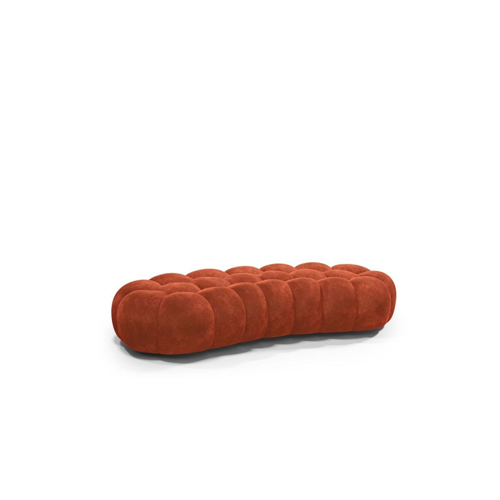 Bubble Curved Large Ottoman gallery detail image