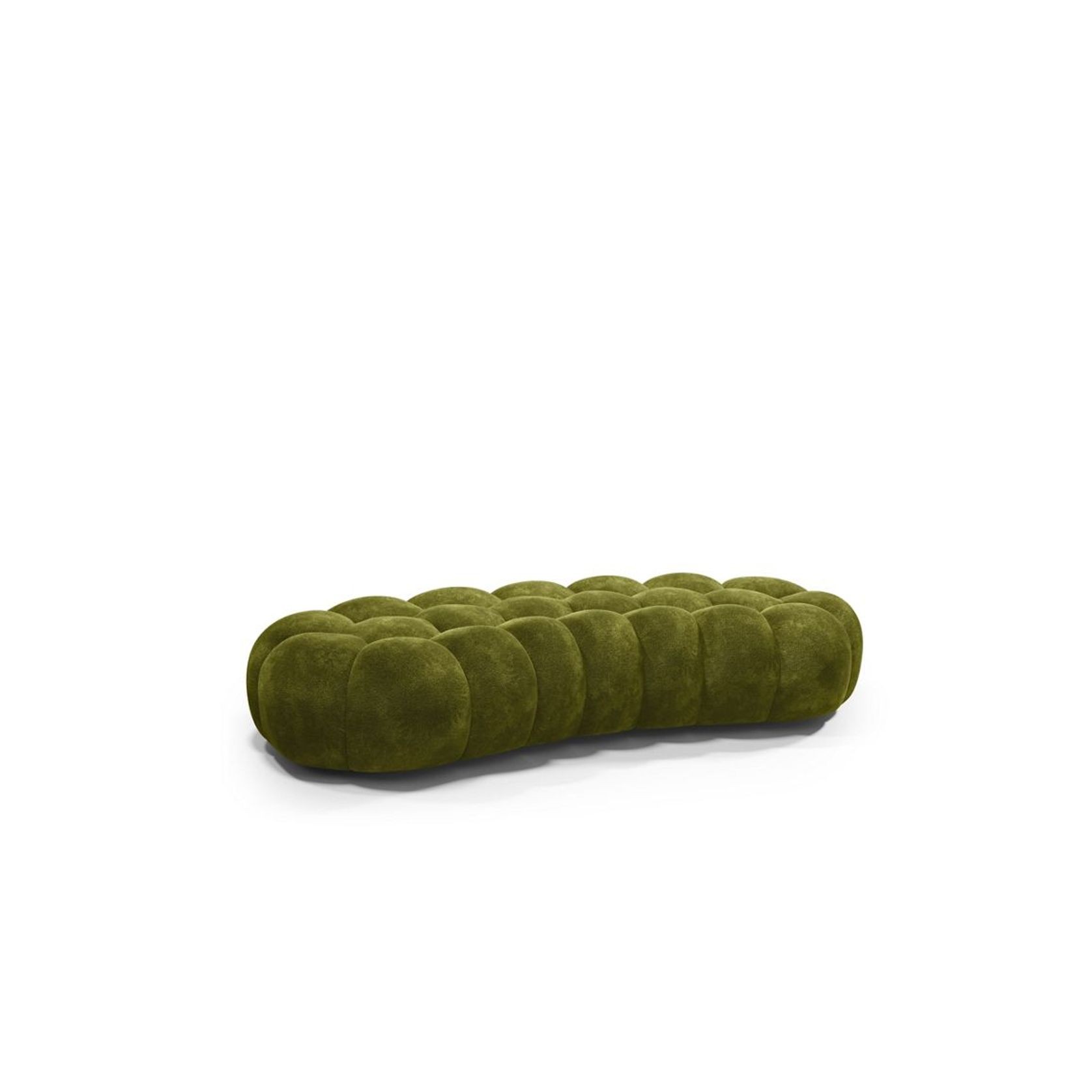 Bubble Curved Large Ottoman gallery detail image