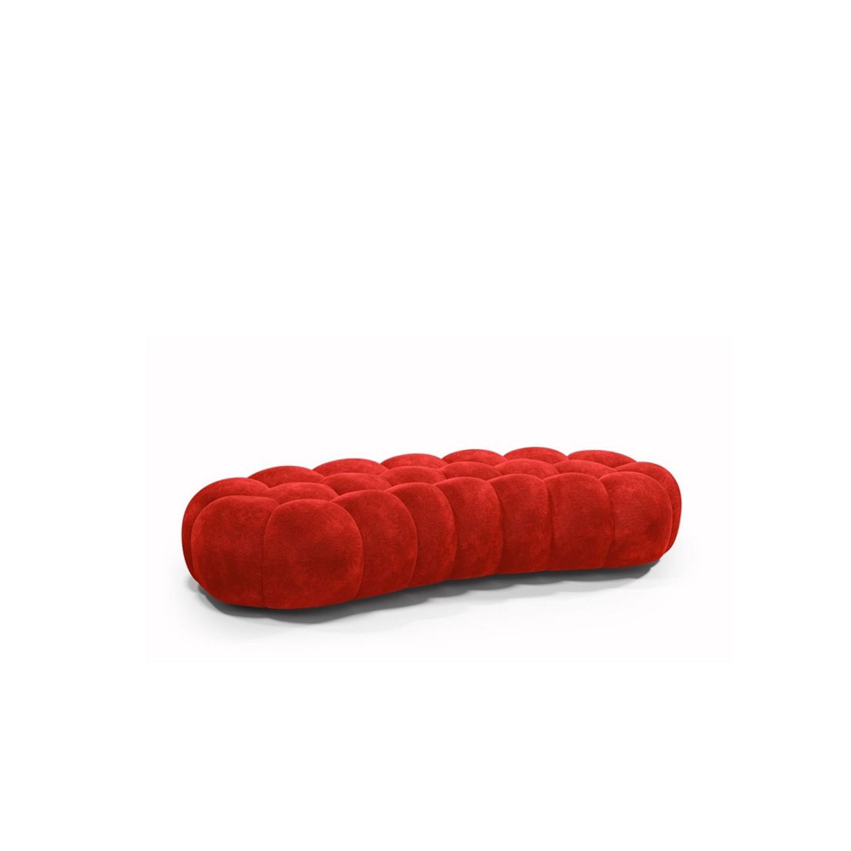 Bubble Curved Large Ottoman gallery detail image