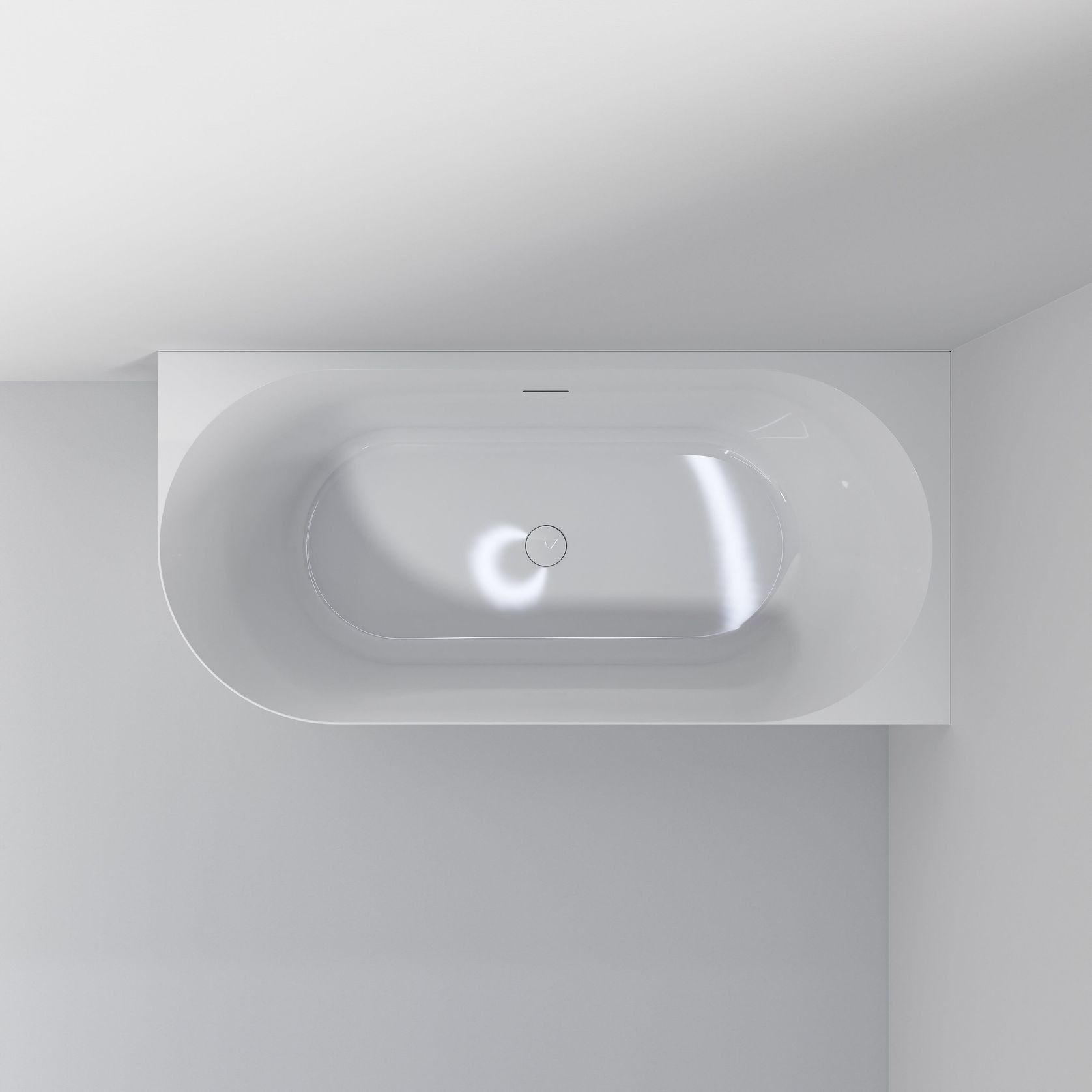 Endura Acrylic Arc 1500 Corner Bath Range gallery detail image
