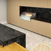 Calacatta Black Quartzite Benchtop gallery detail image