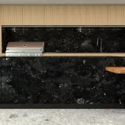 Calacatta Black Quartzite Benchtop gallery detail image