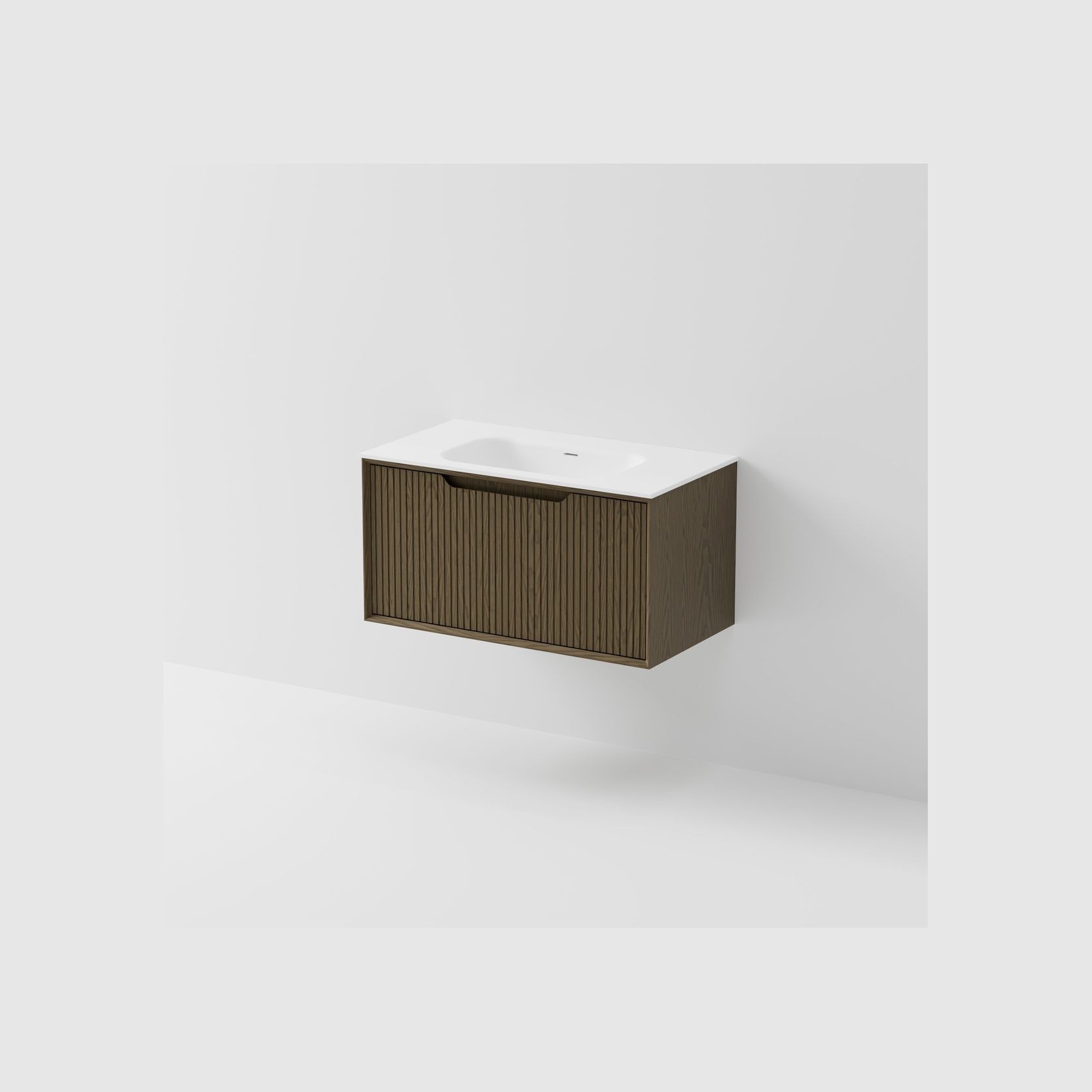Aria 900 Wall Hung Vanity | Inset Basin gallery detail image