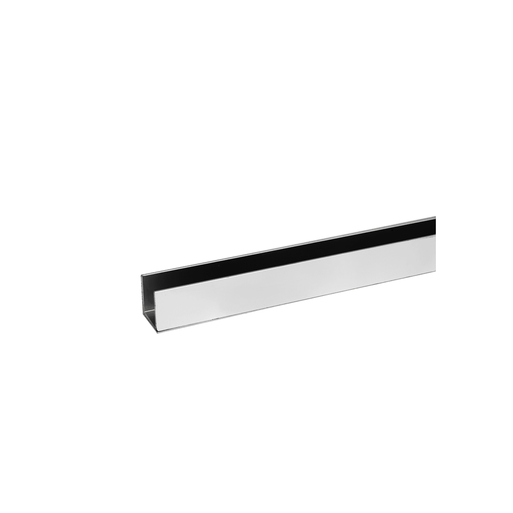 Buddy 18 x 18mm Shower Glass Channel Chrome gallery detail image