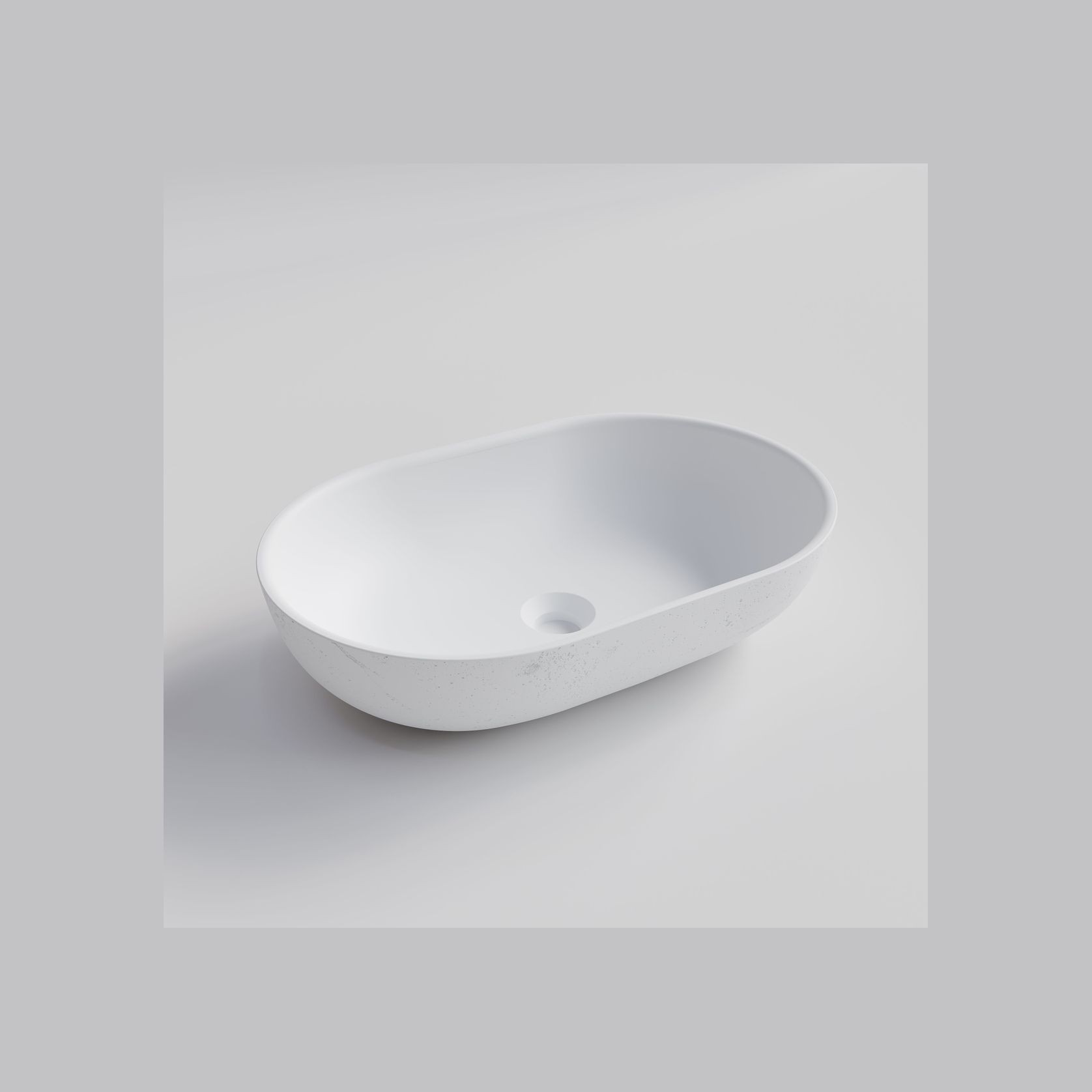 Cove 530 Oval Concrete Basin gallery detail image