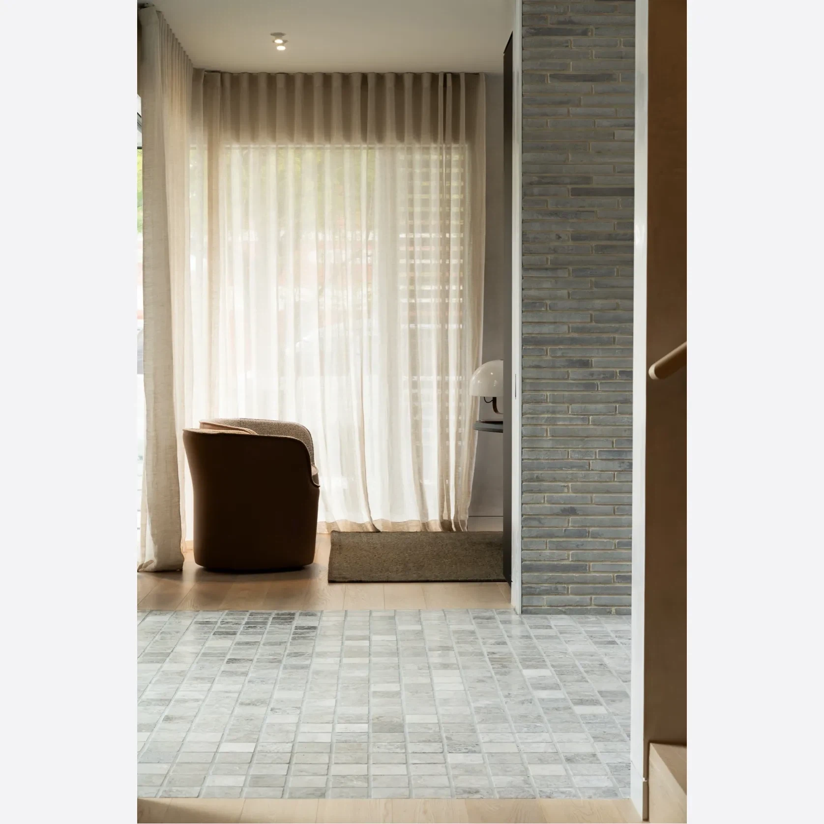 Tundra Grey Tumbled Limestone Cobblestones gallery detail image