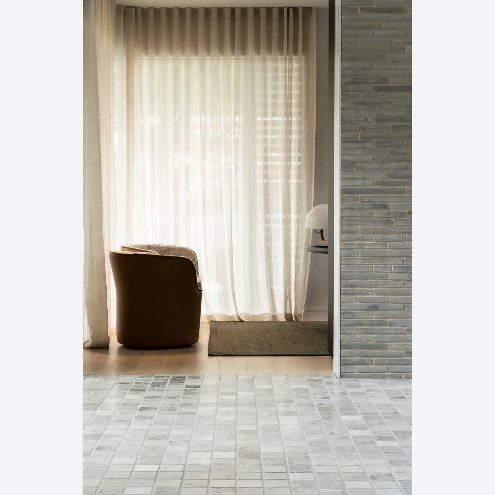 Tundra Grey Tumbled Limestone Cobblestones gallery detail image