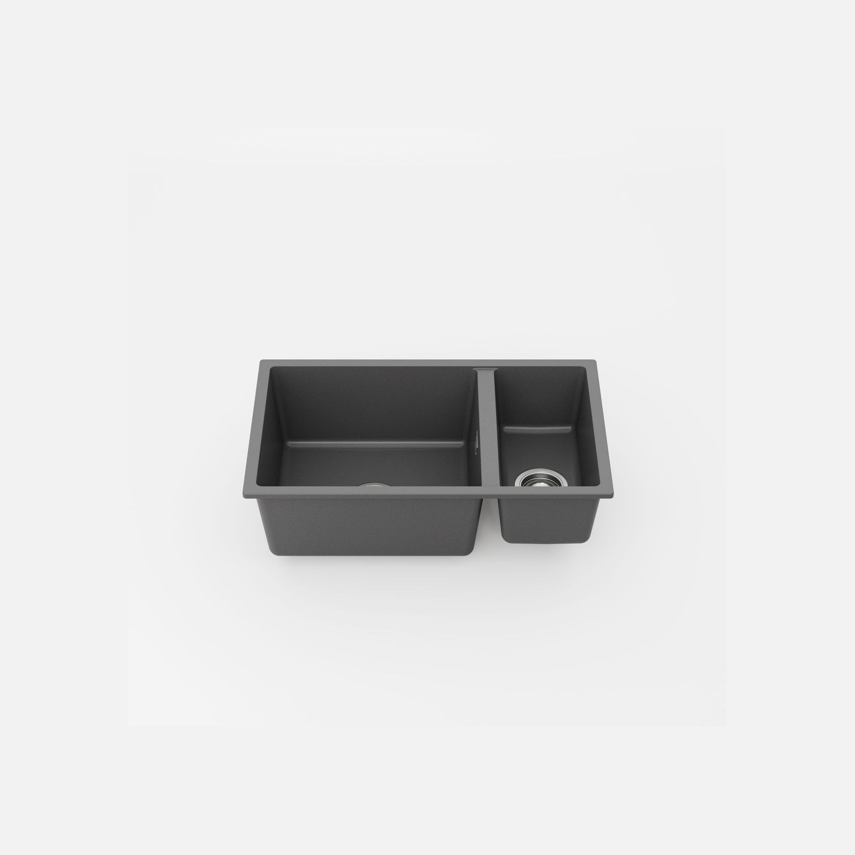 Aura 650 (450+200) Double Bowl Granite Sink gallery detail image